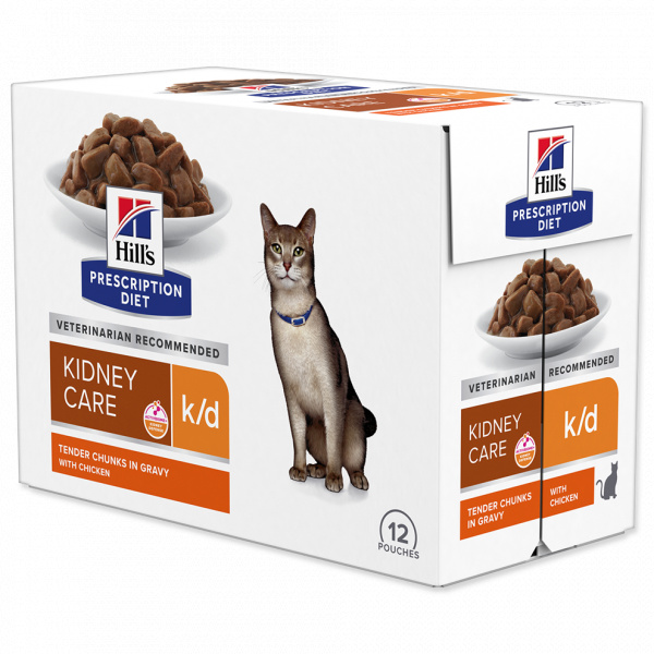 Hill's Prescription Diet k/d Starostlivosť o obličky 12 x 85 g
