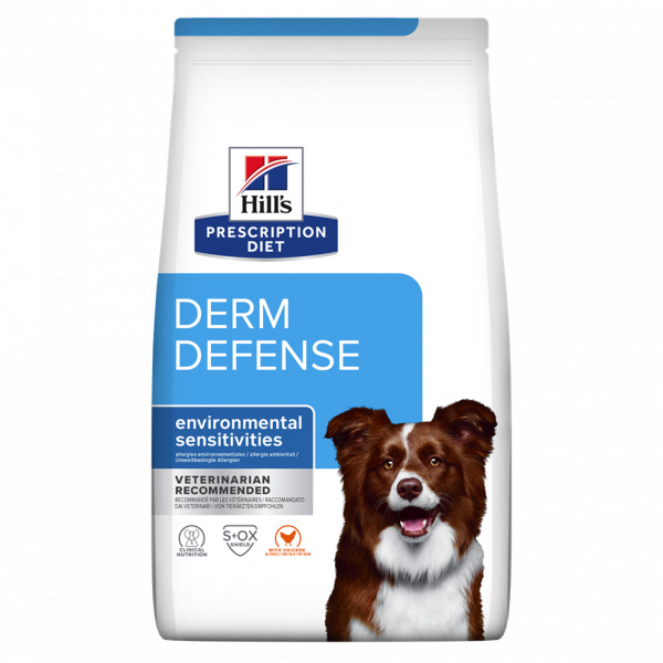 Hill's Prescription Diet Canine Derm Defense s kuraťom 12 kg