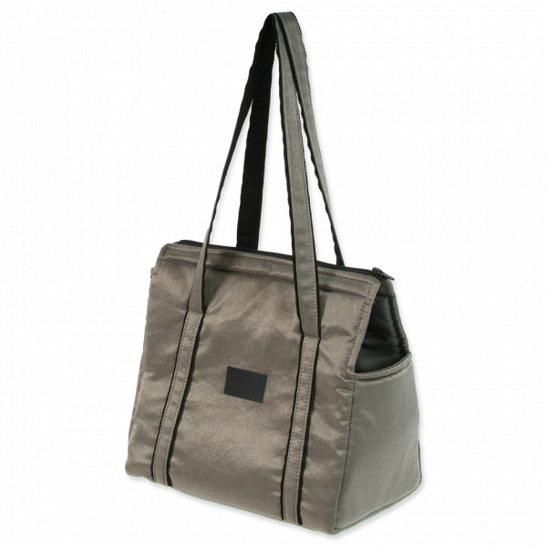 Dog Fantasy taška Lux platinum strieborná 40 cm