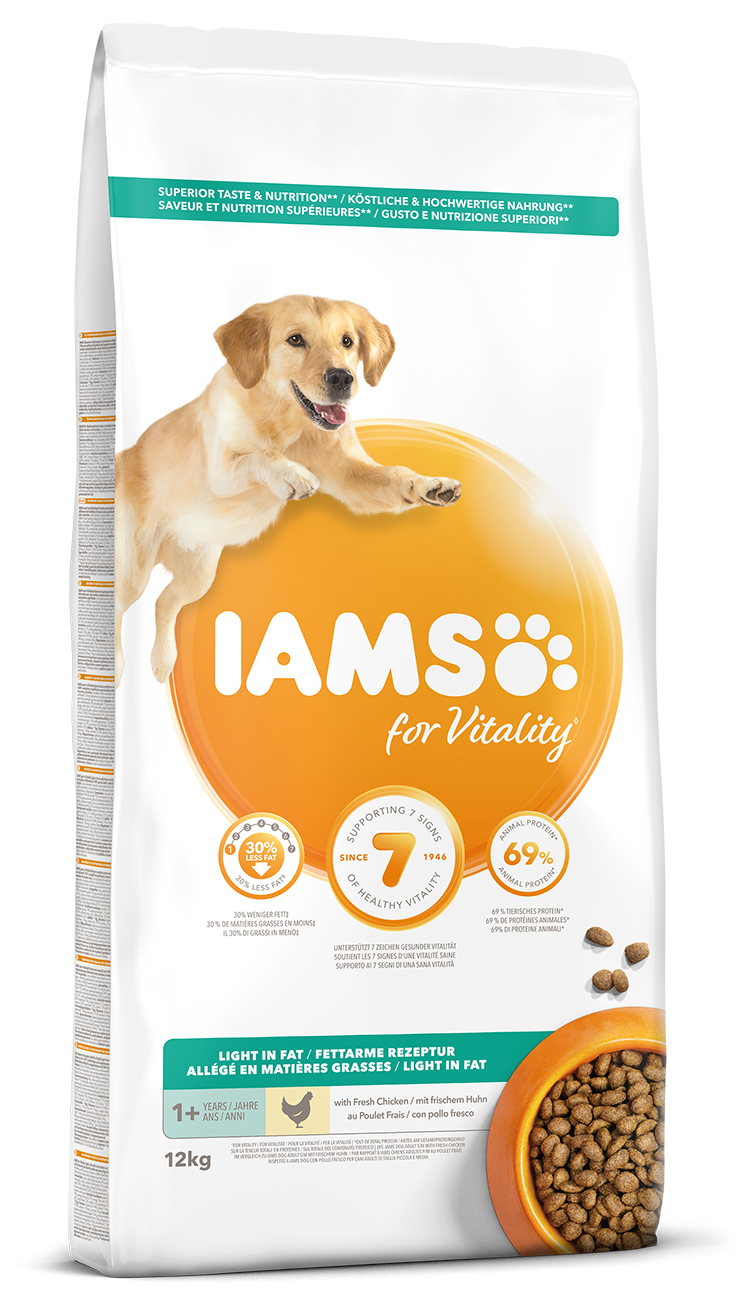 IAMS Dog Adult Weight Control Chicken 12kg