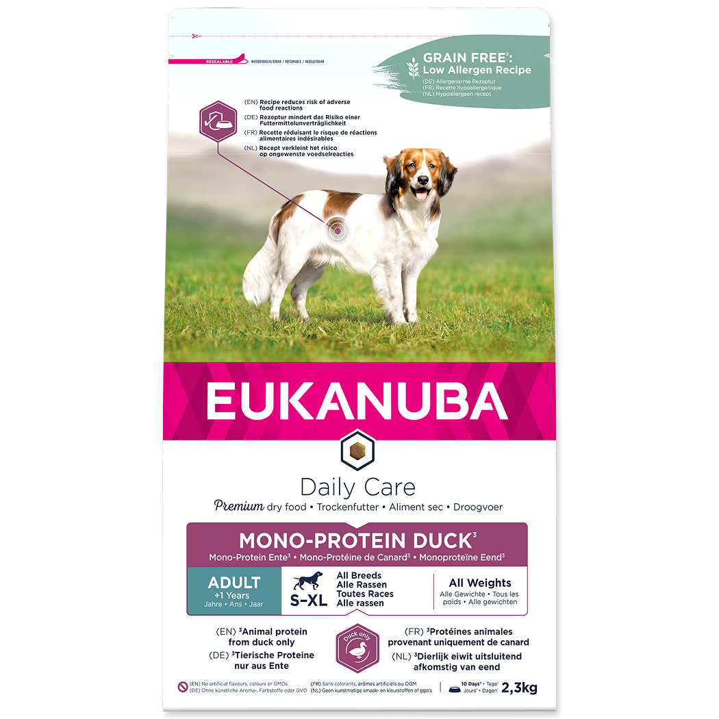 Eukanuba Adult Mono Protein Duck 2,3kg Eukanuba Adult Mono Protein Duck 2,3kg