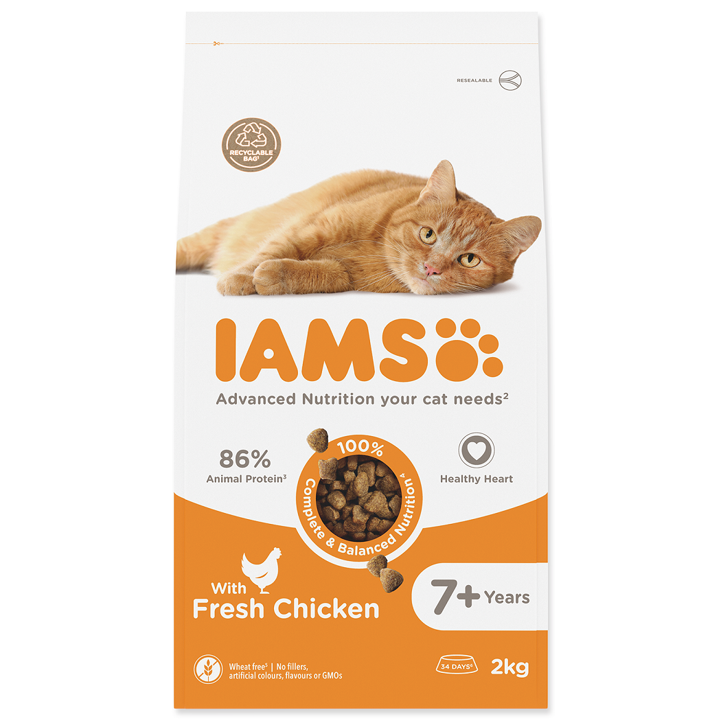 IAMS Cat Senior Chicken 2kg