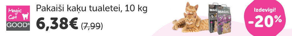 Pakaiši kaķu tualetei – izdevīgi!